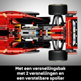 LEGO Technic Ferrari SF-24 F1 auto Bouwpakket voor Volwassenen met 1:8 Schaal Modelauto met V6-Motor, Besturing en DRS, Formule 1 Vaderdag Cadeau voor Hem, Haar, Alle Fans van Motorsport 42207