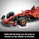 LEGO Technic Ferrari SF-24 F1 auto Bouwpakket voor Volwassenen met 1:8 Schaal Modelauto met V6-Motor, Besturing en DRS, Formule 1 Vaderdag Cadeau voor Hem, Haar, Alle Fans van Motorsport 42207