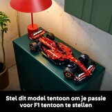 LEGO Technic Ferrari SF-24 F1 auto Bouwpakket voor Volwassenen met 1:8 Schaal Modelauto met V6-Motor, Besturing en DRS, Formule 1 Vaderdag Cadeau voor Hem, Haar, Alle Fans van Motorsport 42207