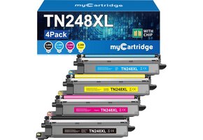 Brother TN248XL XL Toner 4-pack Zwart/Kleur | 29% Korting