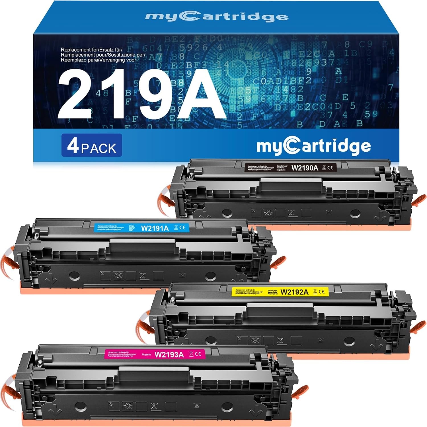 4-Pack Toners voor HP Color LaserJet Pro MFP - 61% Korting!