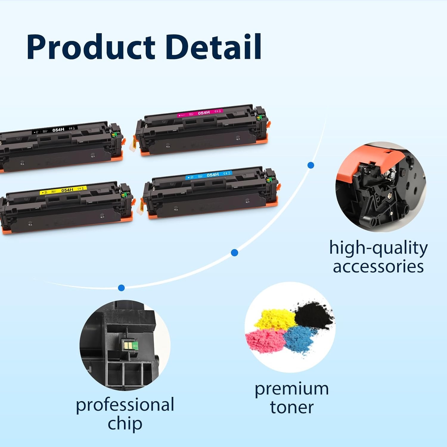 Toner set 4 kleuren Canon i-SENSYS MF640/LBP620 serie - 61% Korting