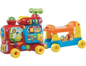 VTech ABC Trein Educatief Speelgoed - Interactieve Loopwagen - Meerkleurig
