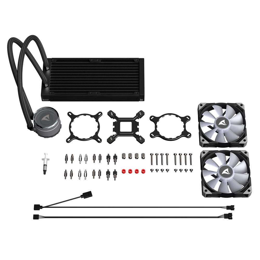 AIO Waterkoeling PC S80 met RGB, 240mm Radiator - 61% Korting