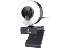 NexiGo 1080p Webcam: 60FPS, Autofocus & Ringlicht (-57%)