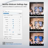 NexiGo 1080p Webcam: 60FPS, Autofocus & Ringlicht (-57%)
