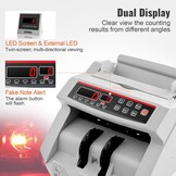 Professionele Bankbiljettenteller met UV/MG-detectie - 58% Korting