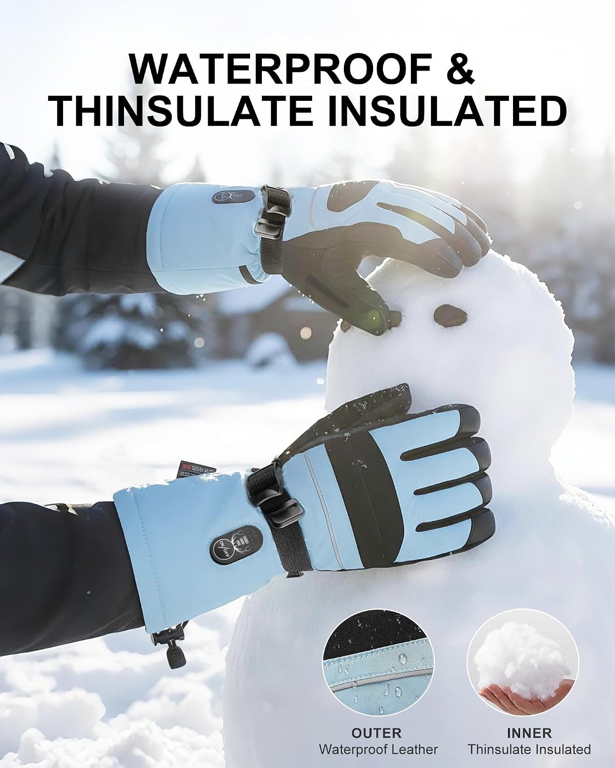 Verwarmbare Handschoenen (58% Korting) - 10u Warmte, Waterdicht, Ski & Wandel