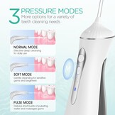 Draagbare Waterflosser WF400 Grijs | Elektrische Monddouche - 59% Korting