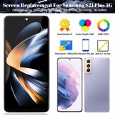 Incell voor Samsung Galaxy S21+5G Lcd scherm Vervanging voor Galaxy S21 Plus 5g Lcd scherm voor SM-G996B SM-G996U Digitizer Touchscreen Montage Reparatie Deel Met Frame (Phantom Zwart)