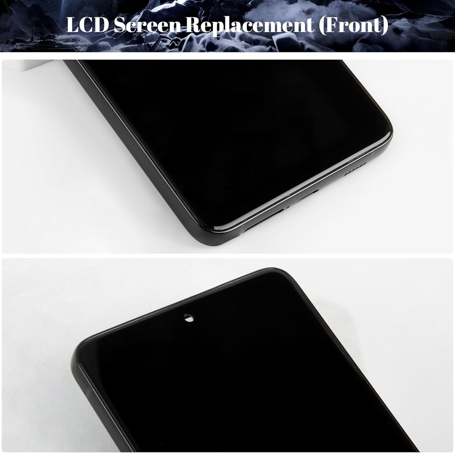 Incell voor Samsung Galaxy S21+5G Lcd scherm Vervanging voor Galaxy S21 Plus 5g Lcd scherm voor SM-G996B SM-G996U Digitizer Touchscreen Montage Reparatie Deel Met Frame (Phantom Zwart)
