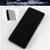 Incell voor Samsung Galaxy S21+5G Lcd scherm Vervanging voor Galaxy S21 Plus 5g Lcd scherm voor SM-G996B SM-G996U Digitizer Touchscreen Montage Reparatie Deel Met Frame (Phantom Zwart)