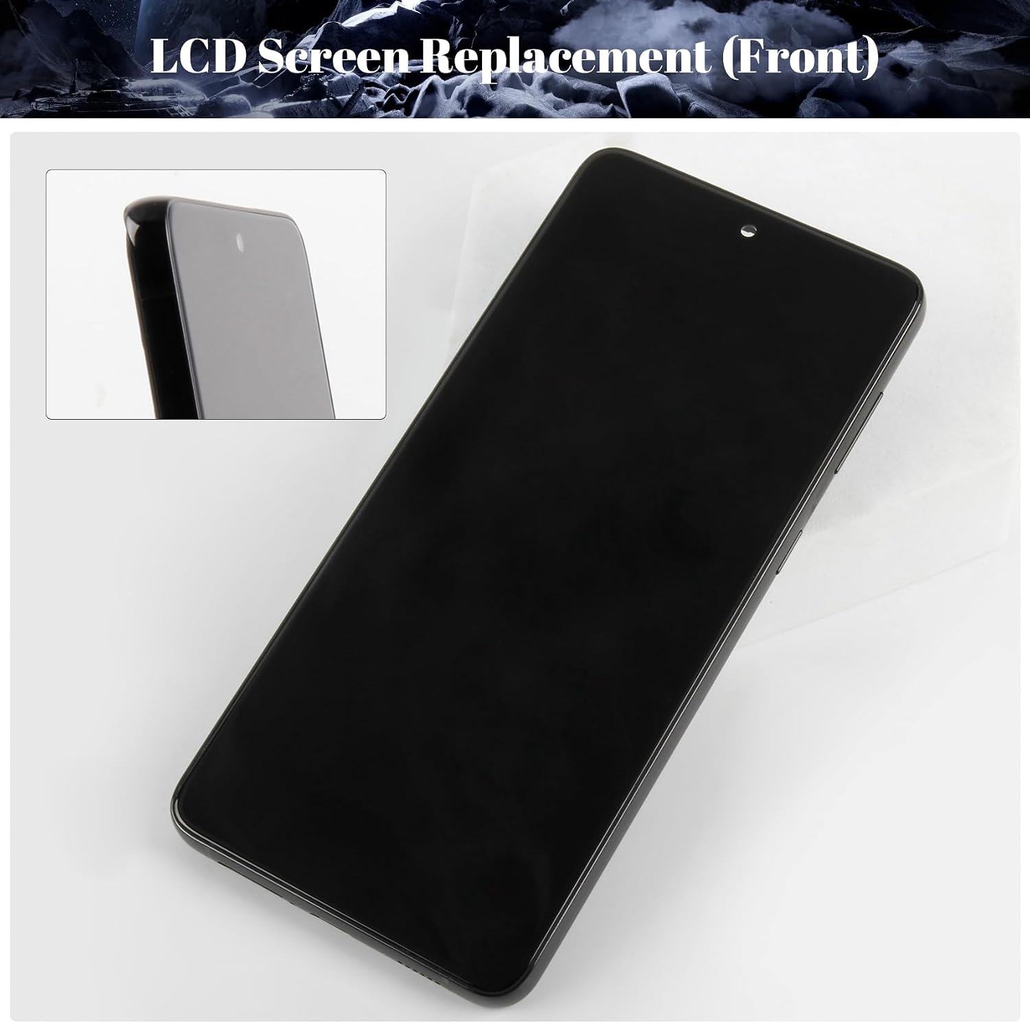 Incell voor Samsung Galaxy S21+5G Lcd scherm Vervanging voor Galaxy S21 Plus 5g Lcd scherm voor SM-G996B SM-G996U Digitizer Touchscreen Montage Reparatie Deel Met Frame (Phantom Zwart)