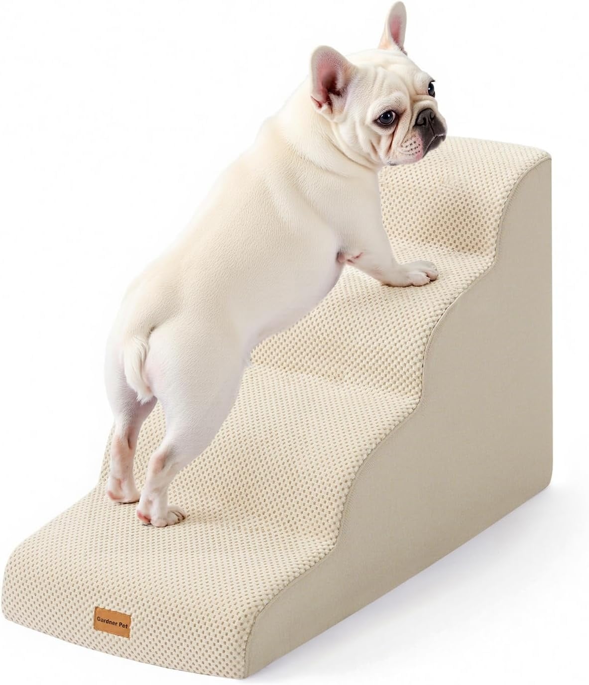 Gardner Pet Honden Trappetje 16.5" 2-in-1 Transformeerbaar 3-Treden Zwart