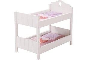 Wit Poppen Stapelbed Scheidbaar 36% Korting