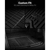 3W Set 4 Vloermatten voor Tesla Model Y Juniper 2025 2026 en kofferbakmat, Met Hondvriendelijke Functie, Thorex™-Vloermatten voor Alle Weersomstandigheden, Antislip en Waterdicht, Auto-Accessoires - Maat 1)Model Y Juniper|25|Set 4 Matten