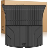 3W Set 4 Vloermatten voor Tesla Model Y Juniper 2025 2026 en kofferbakmat, Met Hondvriendelijke Functie, Thorex™-Vloermatten voor Alle Weersomstandigheden, Antislip en Waterdicht, Auto-Accessoires - Maat 1)Model Y Juniper|25|Set 4 Matten