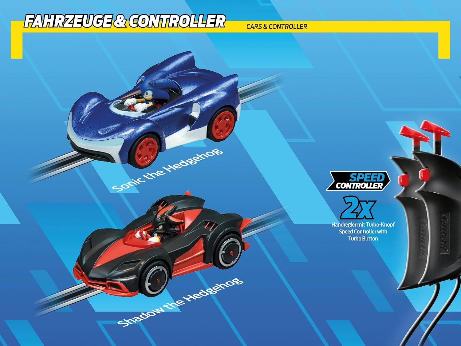 Carrera GO!!! Sonic the Hedgehog Racebaan 4,9 meter