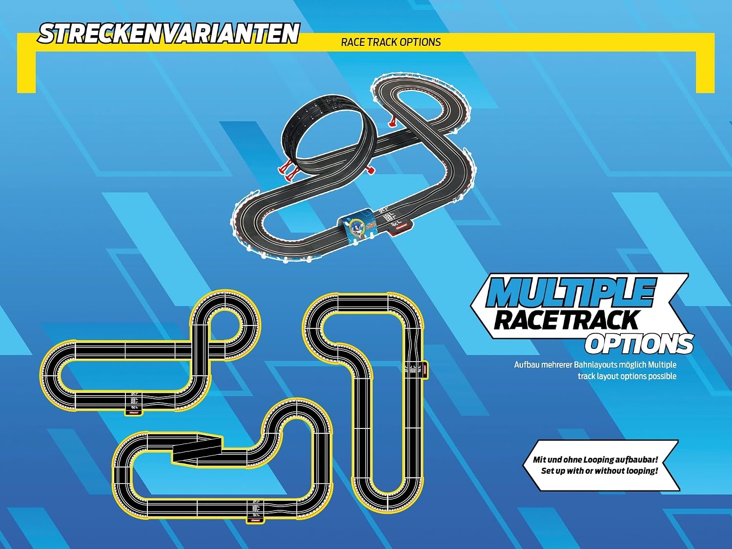 Carrera GO!!! Sonic the Hedgehog Racebaan 4,9 meter