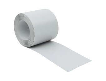 vidaXL Tuinschermen 10 st 252,5x19 m PVC lichtgrijs