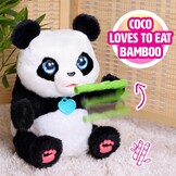 Interactieve Panda Knuffel 37cm - 60% Korting