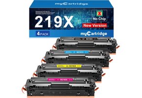 Tonercartridge Set 219X HP Color LaserJet Pro MFP 3302 | 4 Stuks | 61% Korting