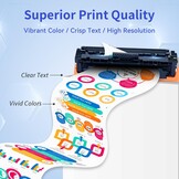 4-Pack Toner Cartridges HP 3302 Serie - 58% Korting!