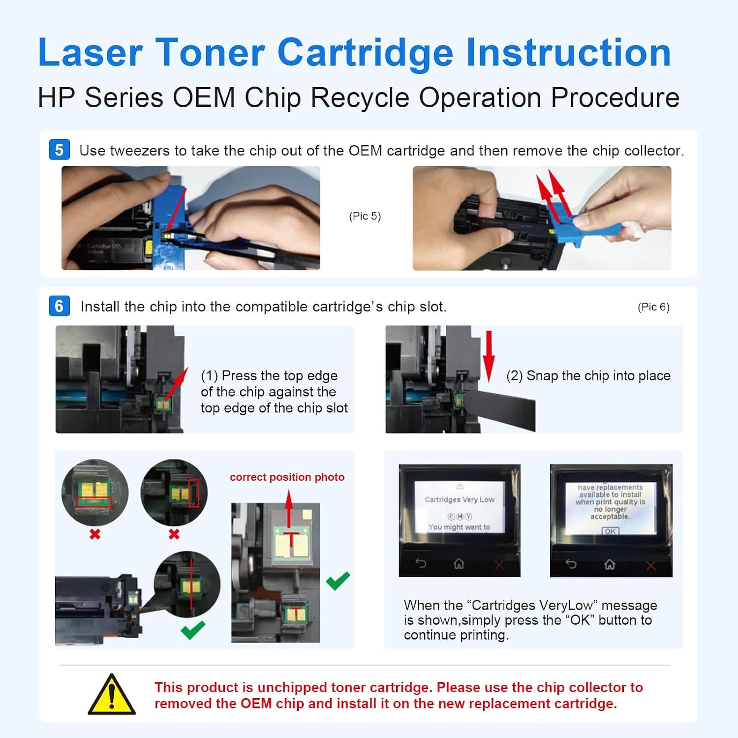 Zwarte Toner HP 219A W2190A - 60% Korting - Geschikt voor LaserJet Pro