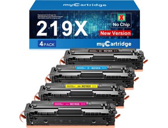 myCartridge 219X Tonercartridge Set voor HP Color LaserJet Pro MFP 3302 (4 stuks)