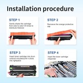 MYCARTRIDGE Compatibele Toner Set voor Brother TN-243CMYK TN-247 (Zwart, Cyaan, Geel, Magenta) - 5-Pack