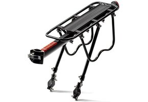 Aluminium Fietsbagagerek Achter 50kg Zwart - 28% Korting!