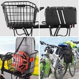 Achterste Bike Rack voor fiets, 110Lbs/50kgs capaciteit fiets bagagerek met reflecterende, verstelbare Quick Release Mountain Road fiets Cargo Rack