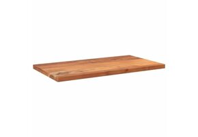 Tafelblad Massief Acaciahout Rechthoekig 100x60cm - 34% Korting