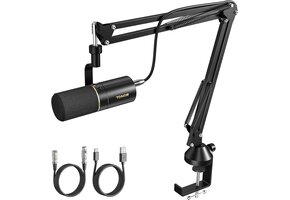 TONOR TD510+ Microfoon: Podcast, Streaming & Opname | 34% Korting