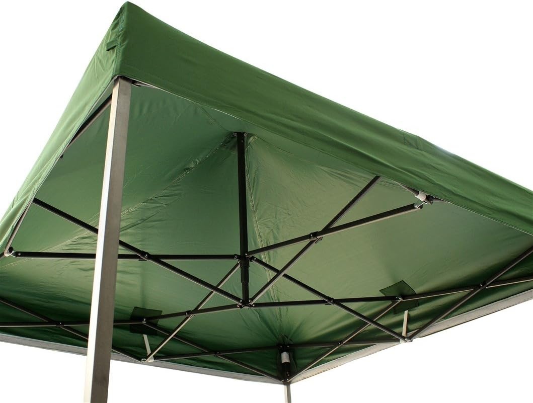 Opvouwbaar paviljoen voor alle seizoenen, 2 x 2 m, robuust, absoluut waterdicht, groen
