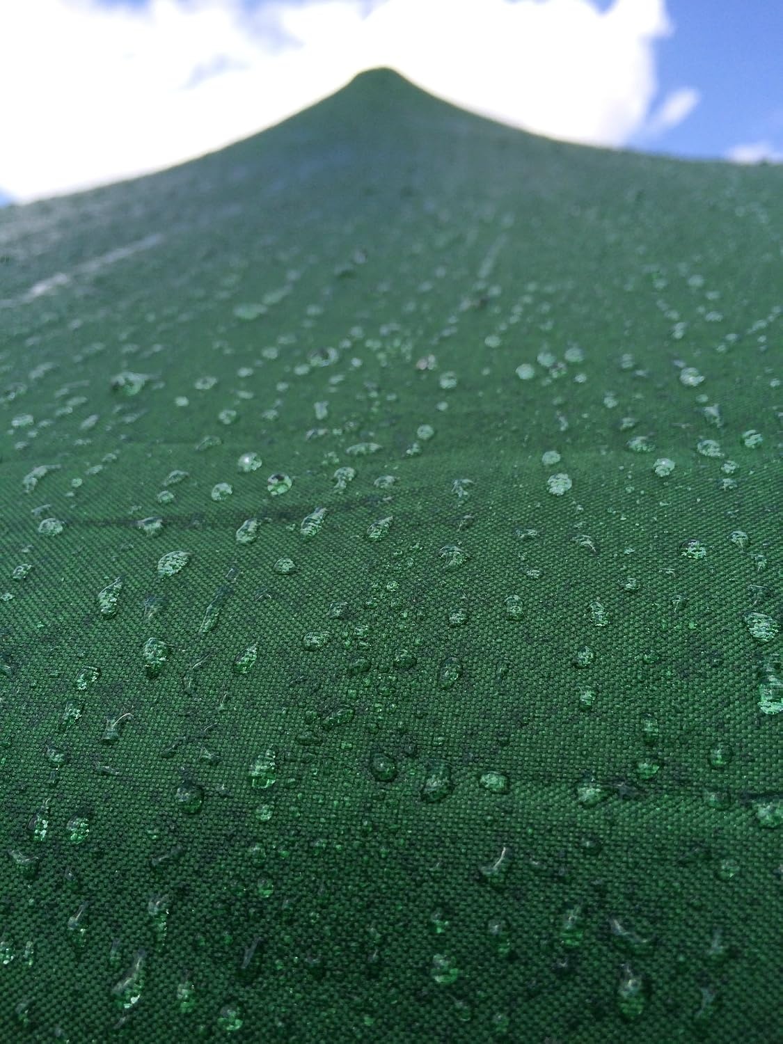 Opvouwbaar paviljoen voor alle seizoenen, 2 x 2 m, robuust, absoluut waterdicht, groen