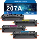 4-Pack HP 207A Tonercartridges Kleuren (+ Zwart) - 61% Korting