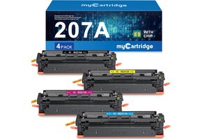 4-Pack HP 207A Tonercartridges Kleuren (+ Zwart) - 61% Korting