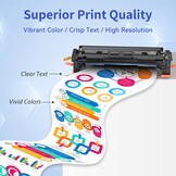 4-Pack HP 207A Tonercartridges Kleuren (+ Zwart) - 61% Korting