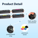 4-Pack HP 207A Tonercartridges Kleuren (+ Zwart) - 61% Korting
