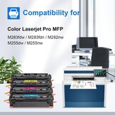 4-Pack HP 207A Tonercartridges Kleuren (+ Zwart) - 61% Korting