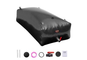 Opvouwbare Watertank 1000L PVC | Zachte Waterzak voor Camper, Camping & Noodvoorraad