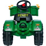 BIG 800056552 Fendt gereedschapsdrager - kindertractor, speelgoed met precisiekettingaandrijving, 3-voudig verstelbare zitting, tot 50 kg, Fendt licentie, voor kinderen vanaf 3 jaar, groen, geel, zwart, rood