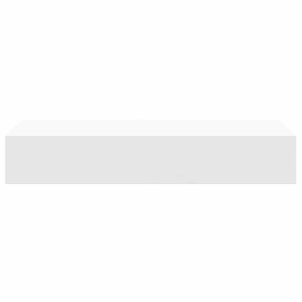 vidaXL Wandschap met Lade 60cm MDF Wit - 71% Korting