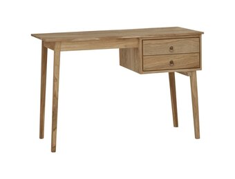 Teakhouten Bureau met 2 Lades - 110x52x75 cm - 35% Korting