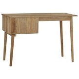 Teakhouten Bureau met 2 Lades - 110x52x75 cm - 35% Korting