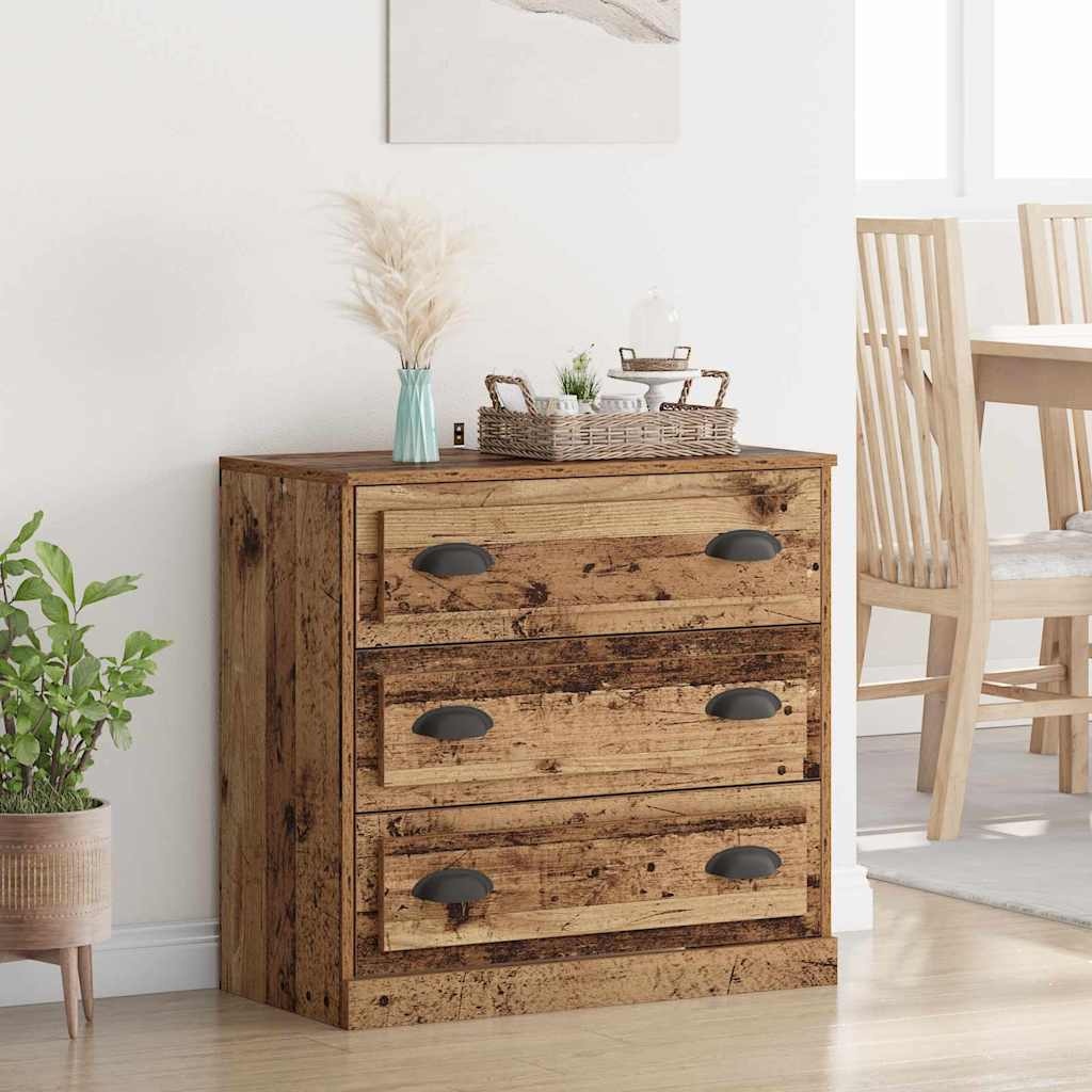 Dressoir met lade - Oud Hout - 34% Korting