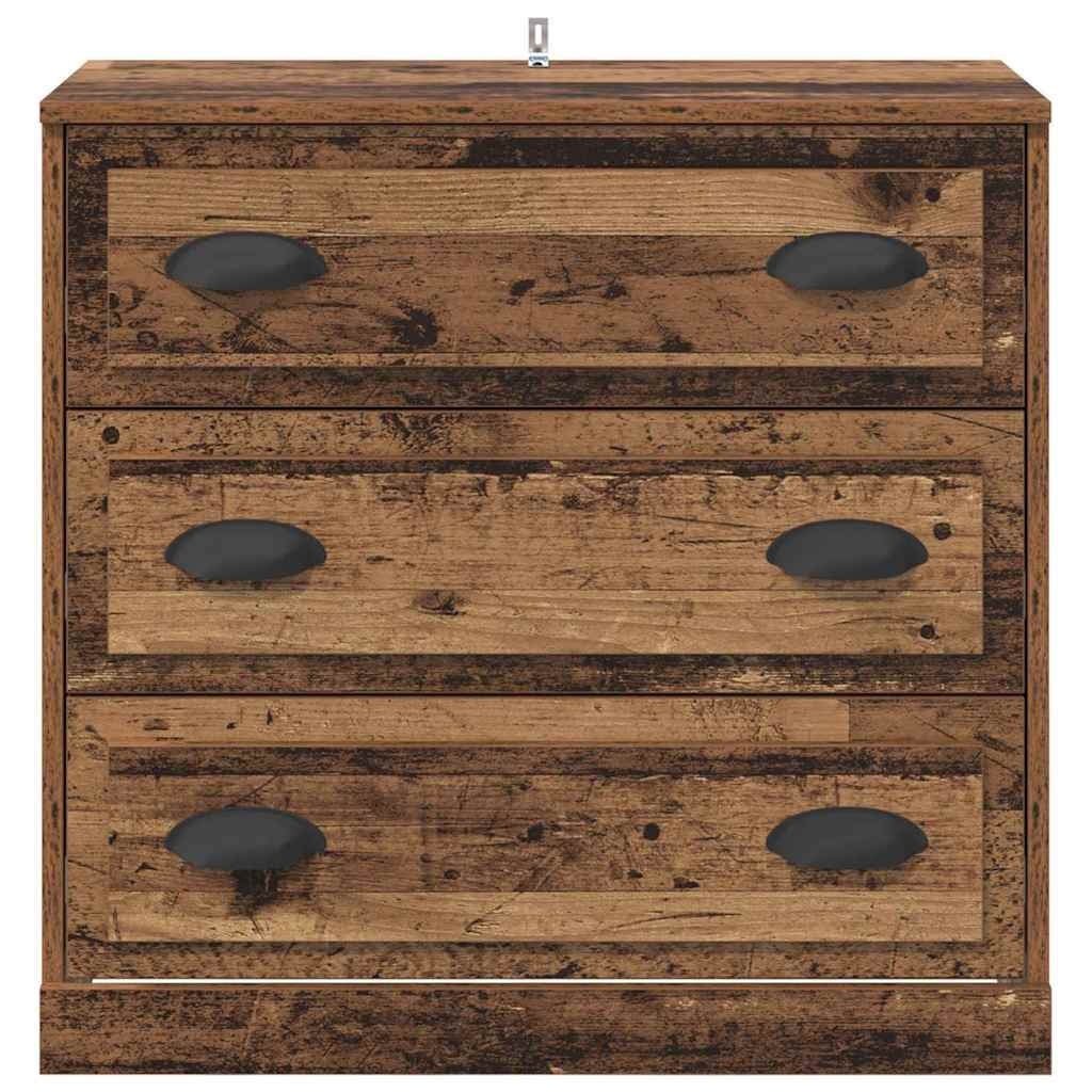 Dressoir met lade - Oud Hout - 34% Korting
