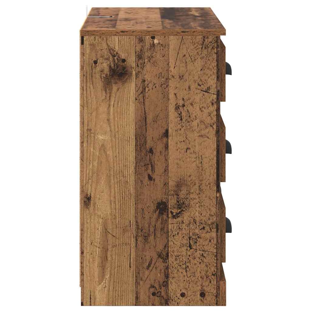Dressoir met lade - Oud Hout - 34% Korting