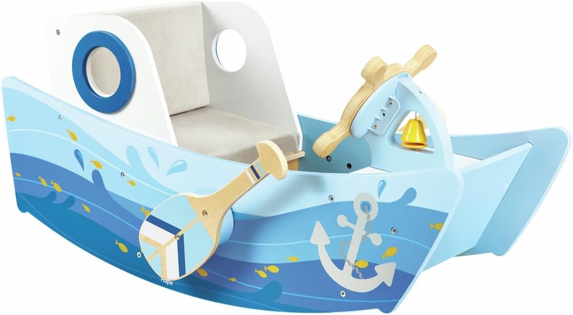 Hape Schommelboot, bevordert balans en motoriek, vanaf 12 maanden